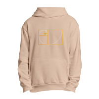 Golden Ratio Fibonacci Spiral Arc Perfect Geometry Urban Pullover Hoodie | Artistshot