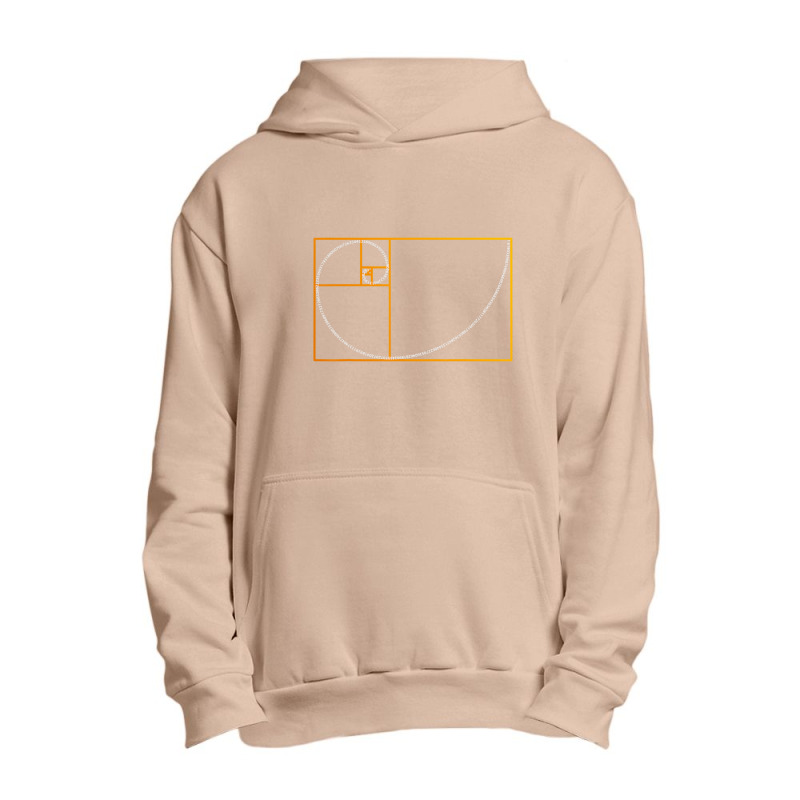 Golden Ratio Fibonacci Spiral Arc Perfect Geometry Urban Pullover Hoodie by cm-arts | Artistshot