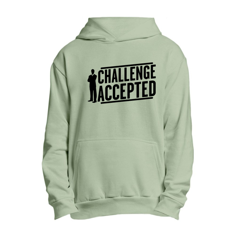 Challenge Accepted Big Bang Urban Pullover Hoodie | Artistshot