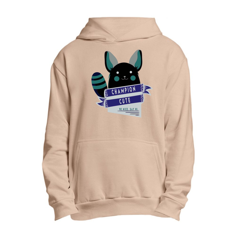 Champion Cute Chinchilla Urban Pullover Hoodie | Artistshot