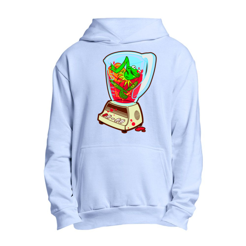 Frog In A Blender Urban Pullover Hoodie by Kenruhaea79 | Artistshot