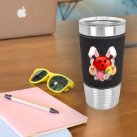 Bowling Easter Bunny Egg 2020 Rabbit Flowers Pascha Bowler Leatherette Tumbler | Artistshot