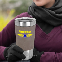 Aircrew Ems Emt Emergency Medical Service Flight Crew Leatherette Tumbler | Artistshot