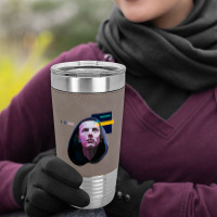 Beautiful Model Millie Bobby Mens Best Brown Music Vintage Retro Leatherette Tumbler | Artistshot