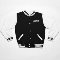 Lancaster California Ca Vintage Varsity Sports Text T Shirt Bomber Jacket | Artistshot