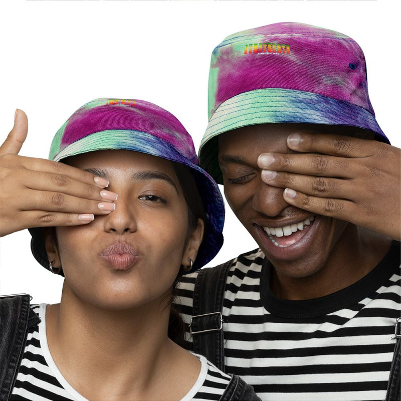 Happy Juneteenth Is My Independence Day Free Ish Black Men Tie Dyed Bucket Hat by nhan0105 | Artistshot