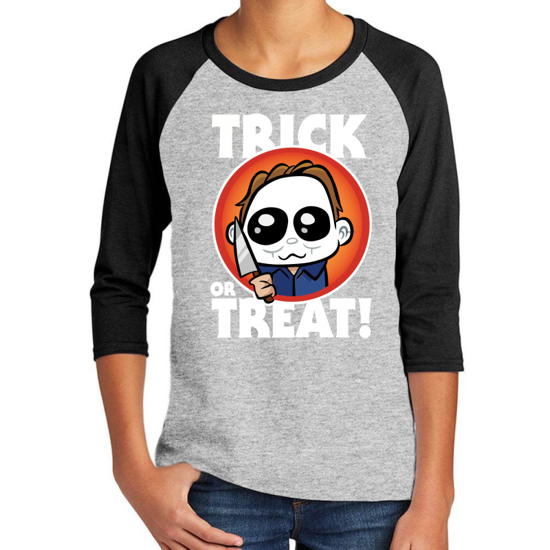 Hallowen Trick Or Treat! Youth 3/4 Sleeve | Artistshot