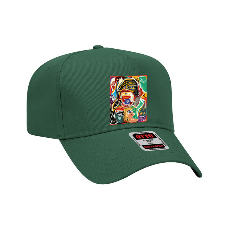 Ugly Beautiful Street, Ugly Beautiful Street Art, Ugly Beautiful Stree Adjustable Baseball Cap | Artistshot