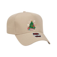 Animal Around The Christmas Tree Muppets Adjustable Baseball Cap | Artistshot