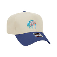 Native Indian Chief, Native Indian Chief Art, Native Indian Chief Pain Adjustable Baseball Cap | Artistshot