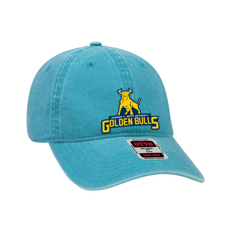 Johnson C. Smith University Golden Bulls Dyed Cap by DelilahAgnes | Artistshot