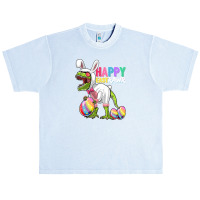 Happy Eastrawr T Rex Dinosaur Easter Bunny Egg Costume Kids Urban Heavy T-shirt | Artistshot