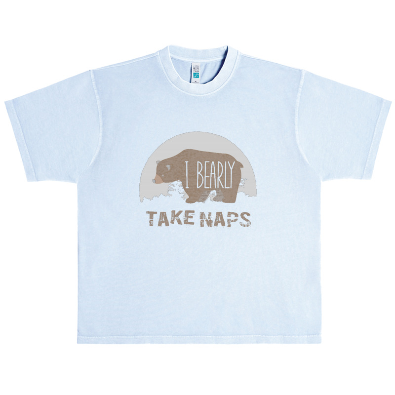 I Bearly Take Naps Urban Heavy T-shirt by saltomaiber | Artistshot