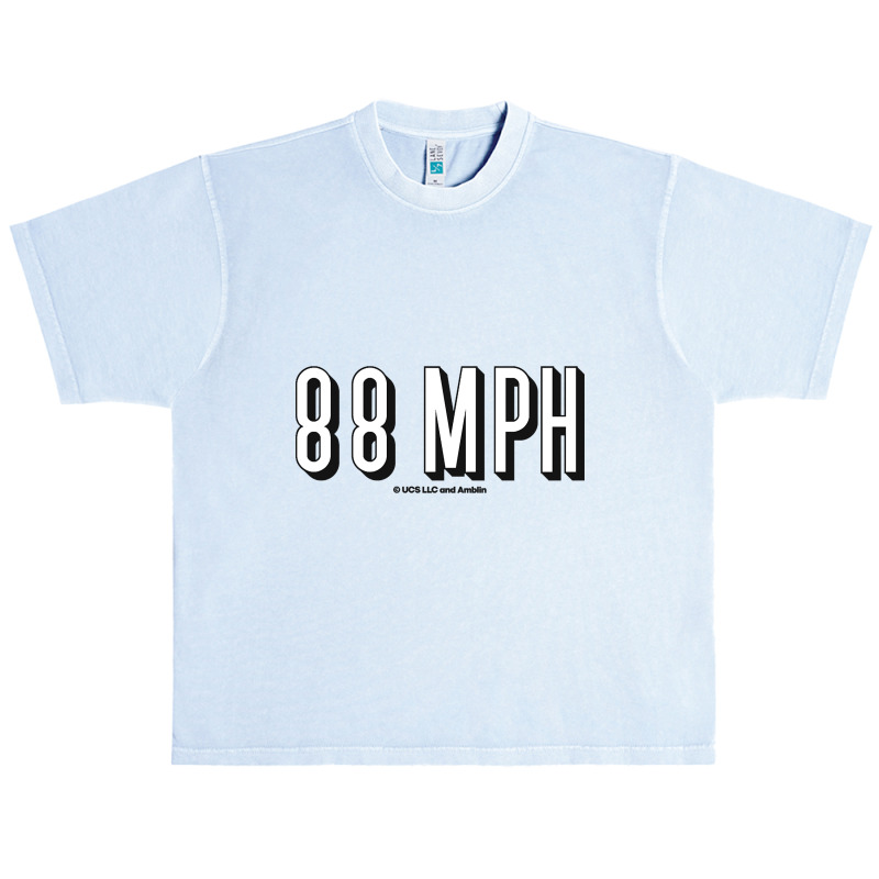 Back To The Future 88 Mph. Birthday Party Gifts. Officially Licensed M Urban Heavy T-shirt by laughingtuy | Artistshot