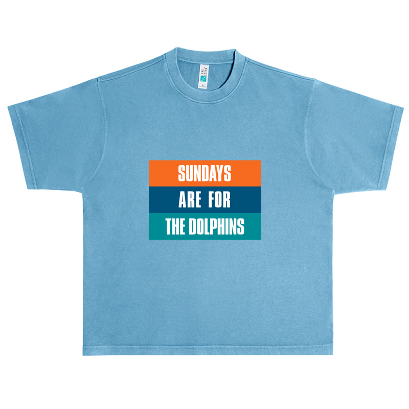 Sundays Are For The Dolphins Miami Footbal Urban Heavy T-shirt | Artistshot