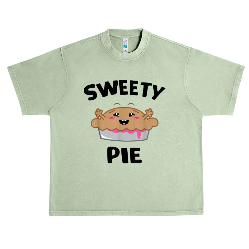 Sweety Pie   Cutie Cartoon Happy Dessert T Shirt Urban Heavy T-shirt | Artistshot