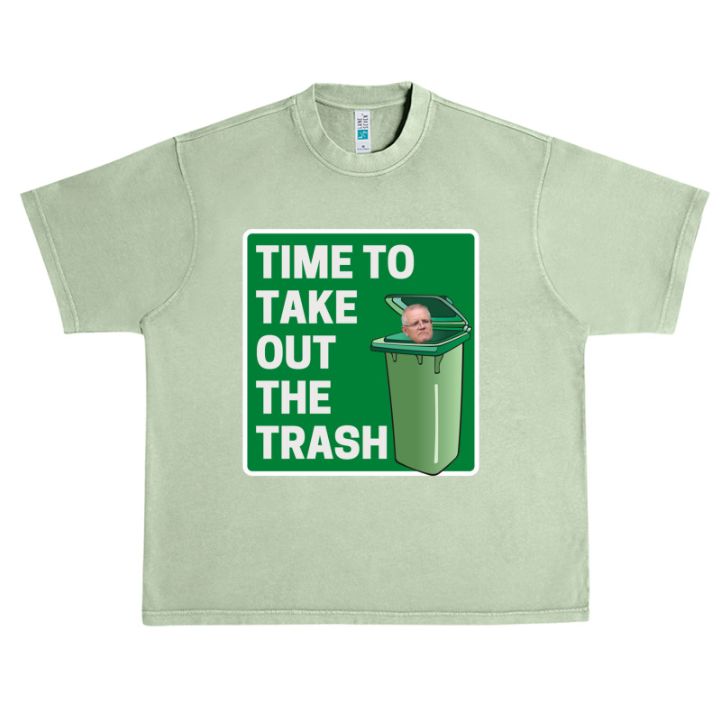 Time To Take Out The Trash - Scott Morrison Urban Heavy T-shirt by cm-arts | Artistshot