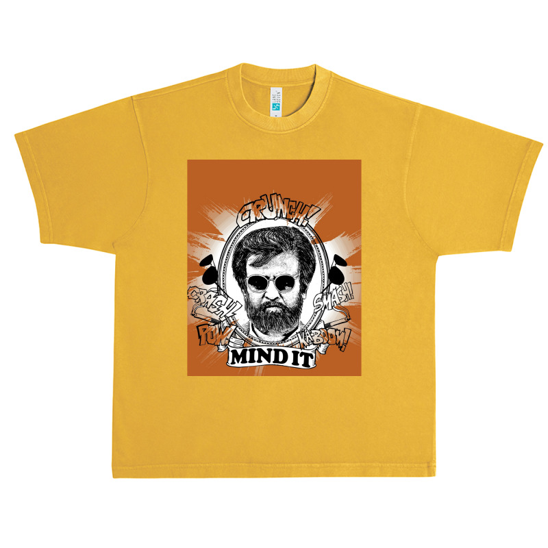 Rajinikanth  Mind It Graphic Urban Heavy T-shirt | Artistshot