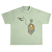 South Indian Woman Art Urban Heavy T-shirt | Artistshot