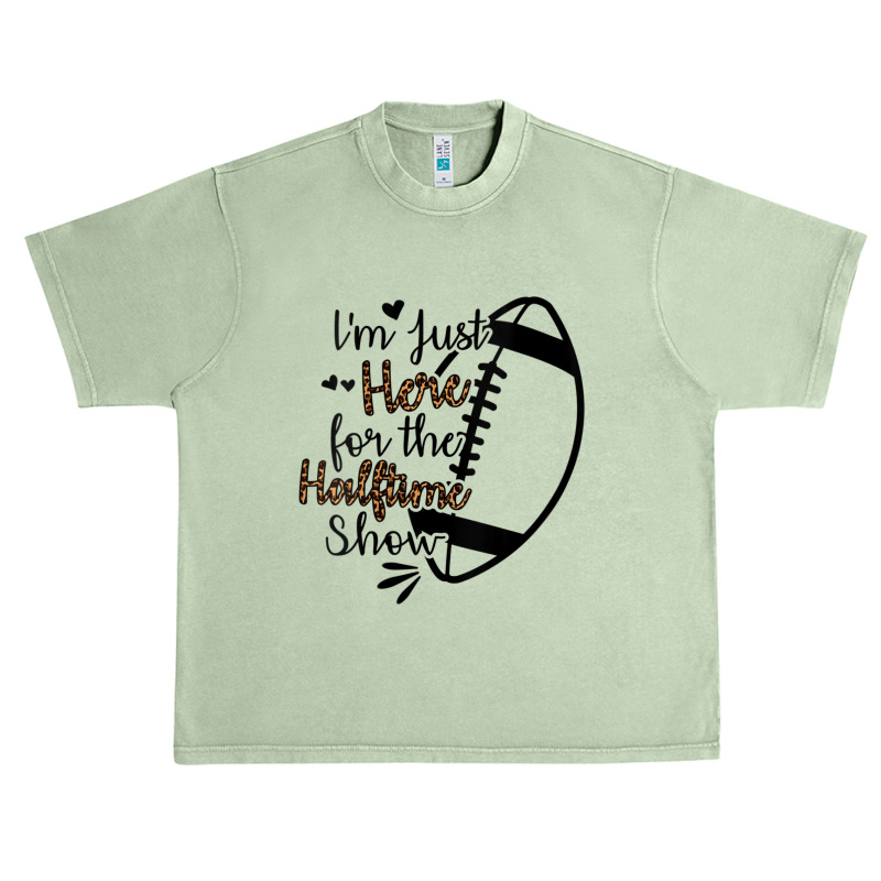 Womens I'm Just Here For The Halftime Show V-neck Urban Heavy T-shirt | Artistshot