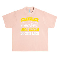 Medical Assistant Job Title Employee Medical Assistant T Shirt Urban Heavy T-shirt | Artistshot