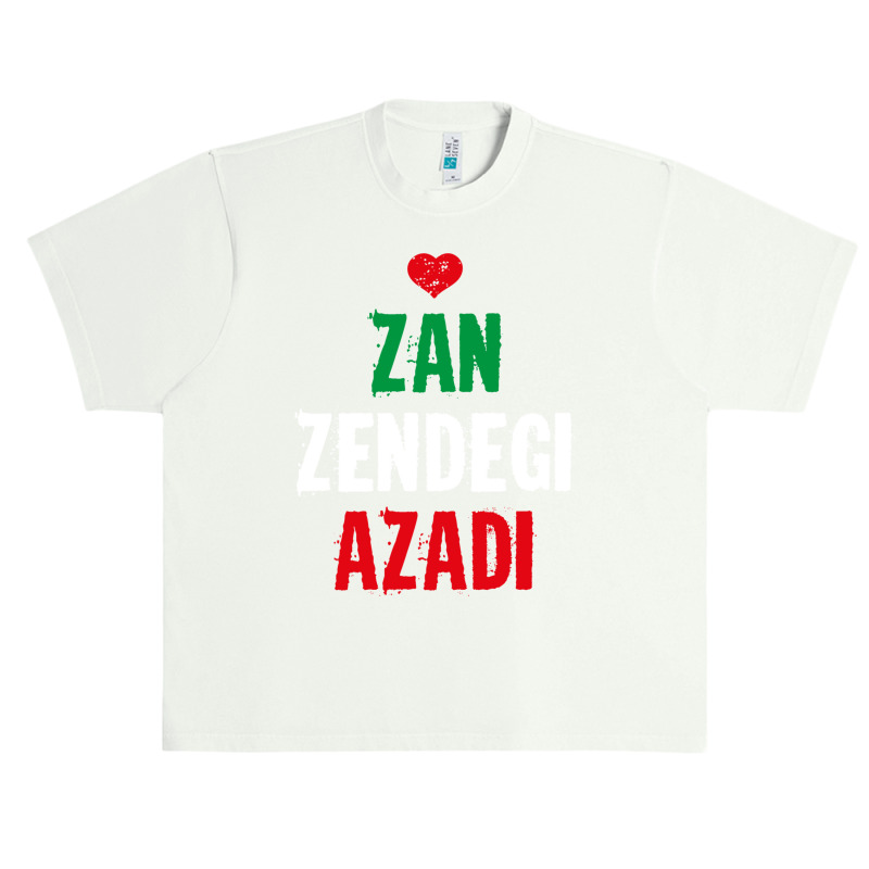 Free Iran  Zan Zendegi Azadi  Persian Heart Love Quote Sweatshirt Urban Heavy T-shirt | Artistshot