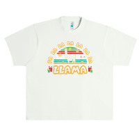 Fa La La La La Llama Merry Christmas Alpaca Animals Season T Shirt Urban Heavy T-shirt | Artistshot