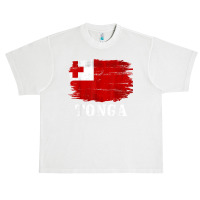 Vintage Tonga Flag For Tongan Gift T Shirt Urban Heavy T-shirt | Artistshot