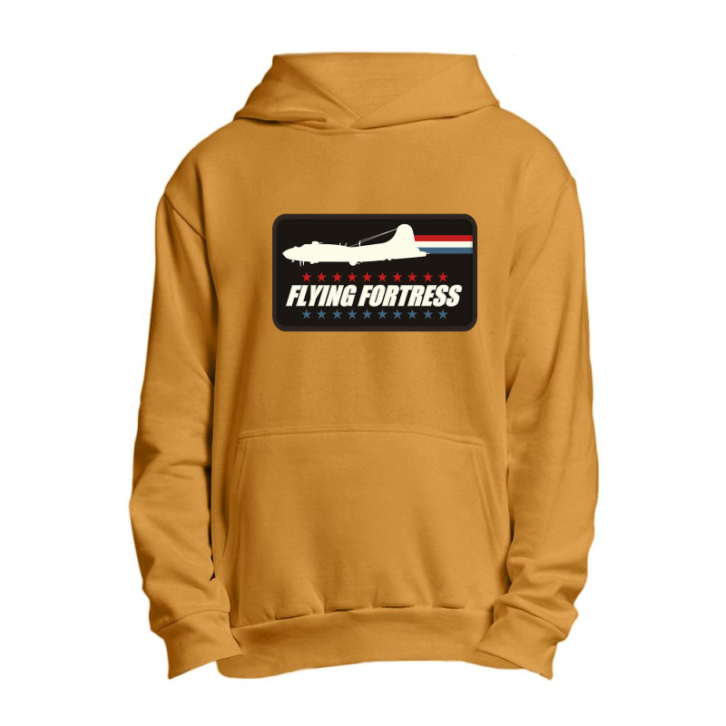 B-17 Flying Fortress Patch-kmbgg Urban Pullover Hoodie by Kanmosrin52 | Artistshot