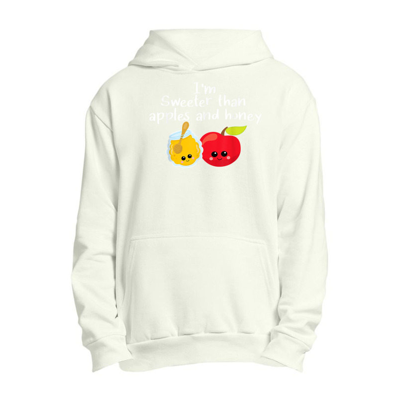 Rosh Hashanah Apples And Honey Shana Tova Jewish New Year T Shirt Urban Pullover Hoodie | Artistshot