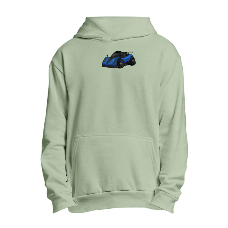 Pagani Zonda (blue) Urban Pullover Hoodie by RickyRamshur | Artistshot