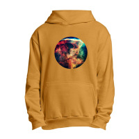 Outer Space Pop Socket Urban Pullover Hoodie | Artistshot