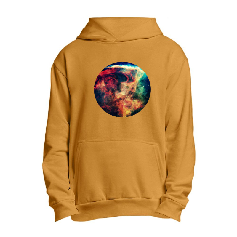 Outer Space Pop Socket Urban Pullover Hoodie by cm-arts | Artistshot