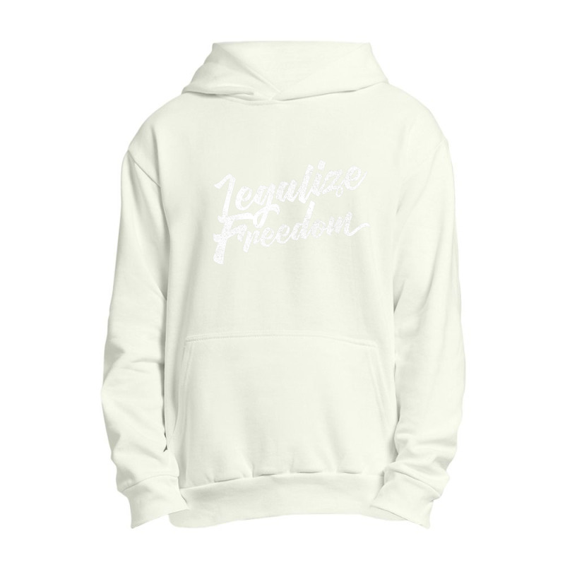 Legalize Freedom Libertarian Urban Pullover Hoodie by Mata Gibson | Artistshot