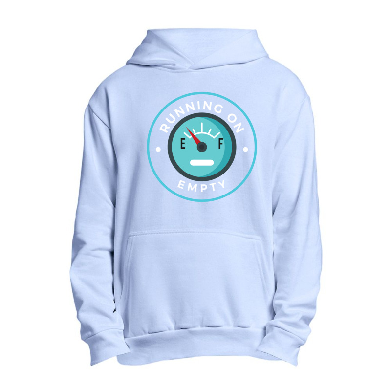 Running On Empty Urban Pullover Hoodie by cm-arts | Artistshot