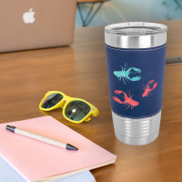 Lobsters Crustacean Core Leatherette Tumbler | Artistshot