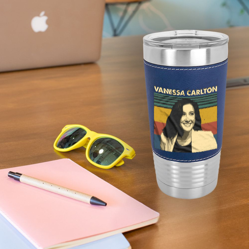 Vanessa Carlton, Vanessa Carlton Vintage, Vanessa, Carlton, Vanessa Ca Leatherette Tumbler | Artistshot