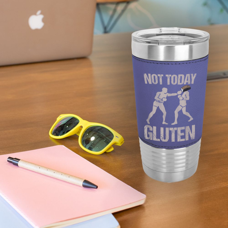 Gluten Free Gifts Wheat Barley Rye Celiac Disease Awareness T Shirt Leatherette Tumbler | Artistshot