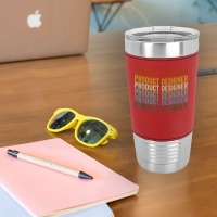 Product Designer Retro T Shirt Leatherette Tumbler | Artistshot