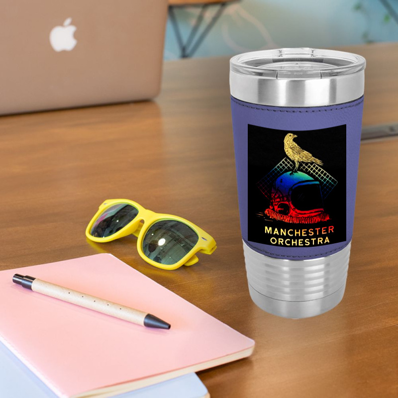 Manchester Orchestra   (5) Leatherette Tumbler | Artistshot