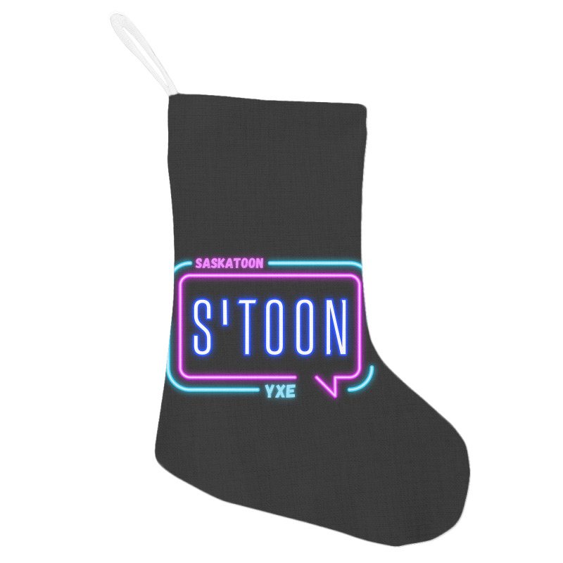 Saskatoon City Lights Holiday Stocking by Stoon Style Studio | Artistshot