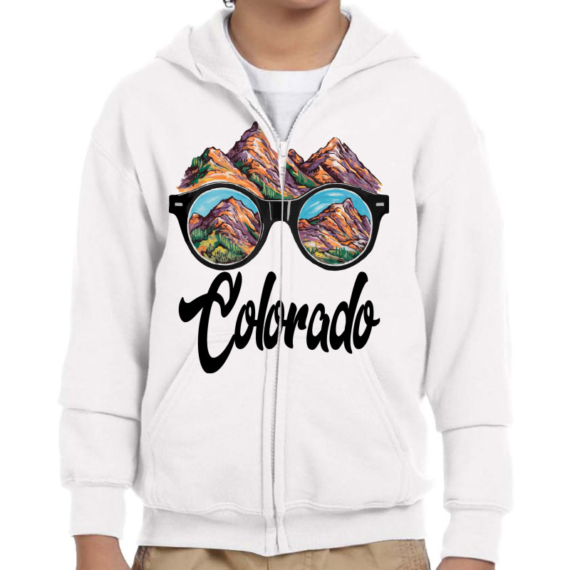 Colorado Youth Zipper Hoodie | Artistshot