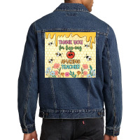 Thank You For Bee Ing An Amazing Teacher Men Denim Jacket | Artistshot