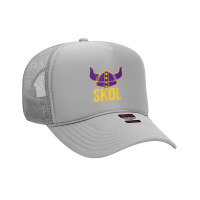 Skol Nordic Scandinavian Warrior Viking Helmet T Shirt Tank Top Foam Trucker Hat | Artistshot