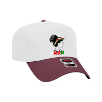 Messy Bun Oman Flag Omani For Girls Womens T Shirt Adjustable Baseball Cap | Artistshot