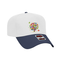 Butterfly Tree Beautiful, Butterfly Tree, Beautiful, Butterfly Tree Vi Adjustable Baseball Cap | Artistshot