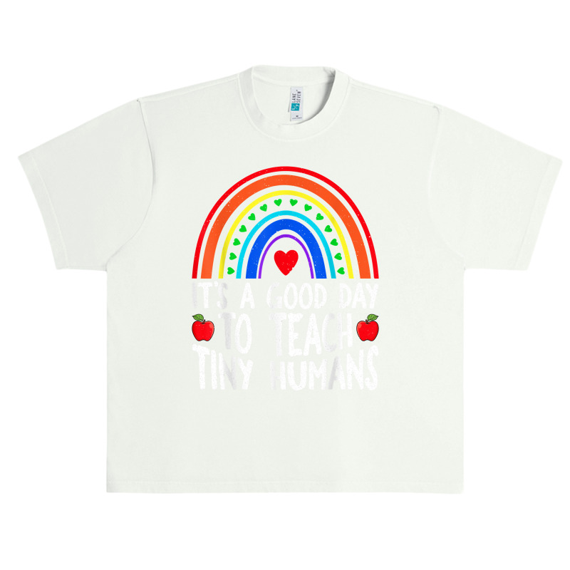 Its Good Day To Teach Tiny Humans Daycare Provider Teacher Urban Heavy T-shirt | Artistshot