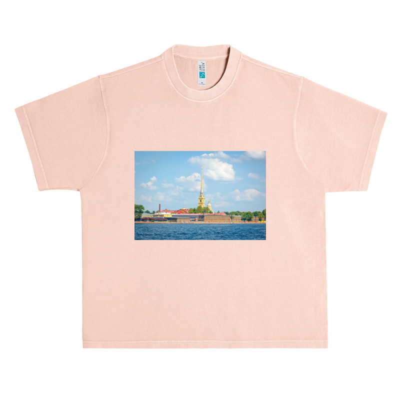 Peter And Paul Fortress In Saint Petersburg, Russia Premium Urban Heavy T-shirt by cm-arts | Artistshot