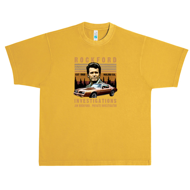 The Rockford Files Shirt Jim Rockford 1970's Detective With Sayings Gi Urban Heavy T-shirt | Artistshot