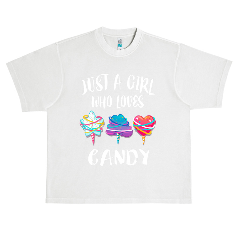 Just A Girl Who Loves Candy Gift Urban Heavy T-shirt | Artistshot